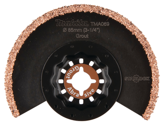 MAKITA ACCESSOIRE DECOUPEUR PONCEUR LAME SEGMENT CARB.CARRELAGE 85mm G30