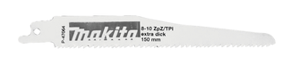 LAME SCIE RECIPRO BOIS/METAL 150mm/ 5P FENETRES /BOIS 80mm/ METAL 3mm