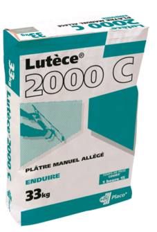 PLATRE LUTECE 2000 C SAC DE 33KG