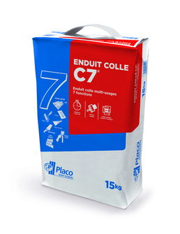 #ENDUIT-COLLE MULTI-USAGE C7 SAC DE 15KG