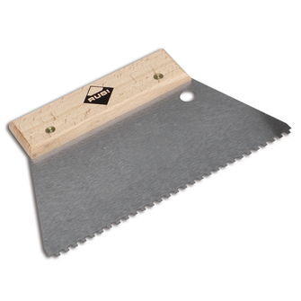 RUBI SPATULE PEIGNE ACIER 18CM 10 X 10