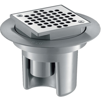 SIDER SIPHON SOL 100X100 GRILLE INOX