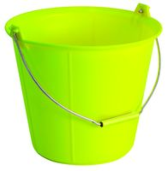 SEAU PRO FLUO JAUNE  13 LITRES