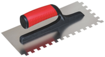 SOFOP PLATOIR A COLLE INOX 280 X 120mm Dents Carrees 10 X 10