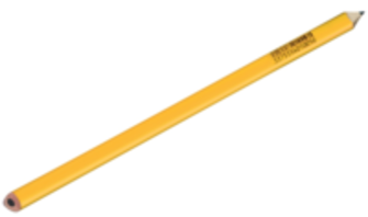 SOFOP CRAYON GRAPHITE JAUNE vrac