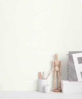 CARRELAGE DOCE VITA 15X17CM BIANCO (CARTON DE 0,50M²)       REF:BAS1517DVUB