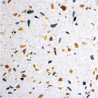 CARREAU TERRAZZO MIX 30x30cm (Carton de 1,0m2) - REF : CIMI107