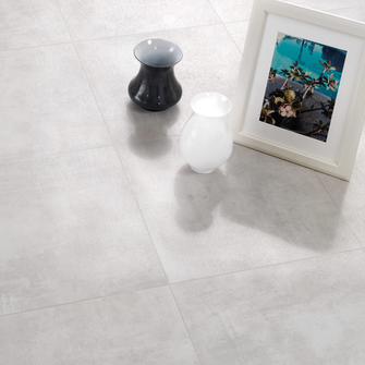 CARRELAGE NICE 60x60 RETT. INT.  2138904 BIANCO       (Carton de 1,44M2)     G.70