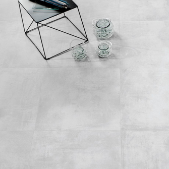 CARRELAGE NICE LAPP.60x60 RET.INT. bianco   (Carton de 1,44M2) 2000080 G.82