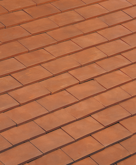 TUILE PLATE 20 X 30 HUGUENOT (ref.510) FLAMME RUSTIQUE