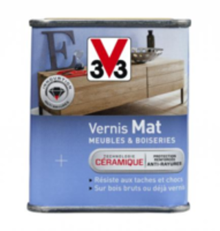 V33 VERNIS MAT 0,5L Chene Moyen