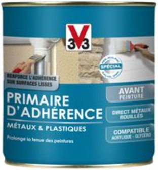 V33 PRIMAIRE ADHERENCE METAUX/PLAST 0,5L