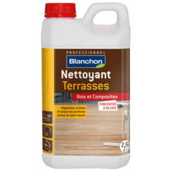 BLANCHON NETTOYANT TERRASSE BOIS BIDON 2.5 LITRES