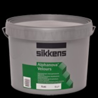 SIKKENS ALPHA UNIVERSAL VELOURS BLC 5 L peinture deco murale  aqueuse