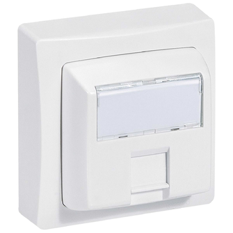 Frutto Rj45 UTP Cat.5e Presa Modulare 8 Poli Per Cavi Ethernet Compati - Foto 6