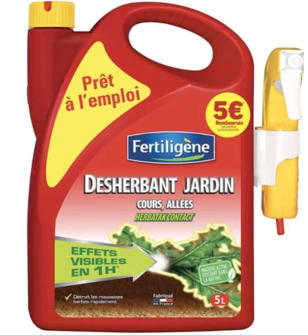 Start Désherbant Cours, Allées Et Terrasses PAE Biocontrôle 3 Litres - Action Par Contact Naturel