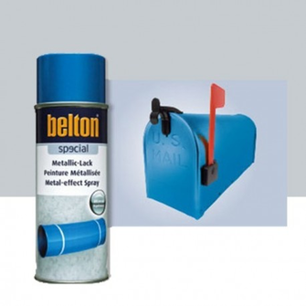 Bombe de peinture haute température gris fonte 400ml - Belton